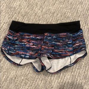 Lululemon Speed Shorts Size 8